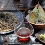 お昼ご飯はうどん屋さんで。（草津温泉）